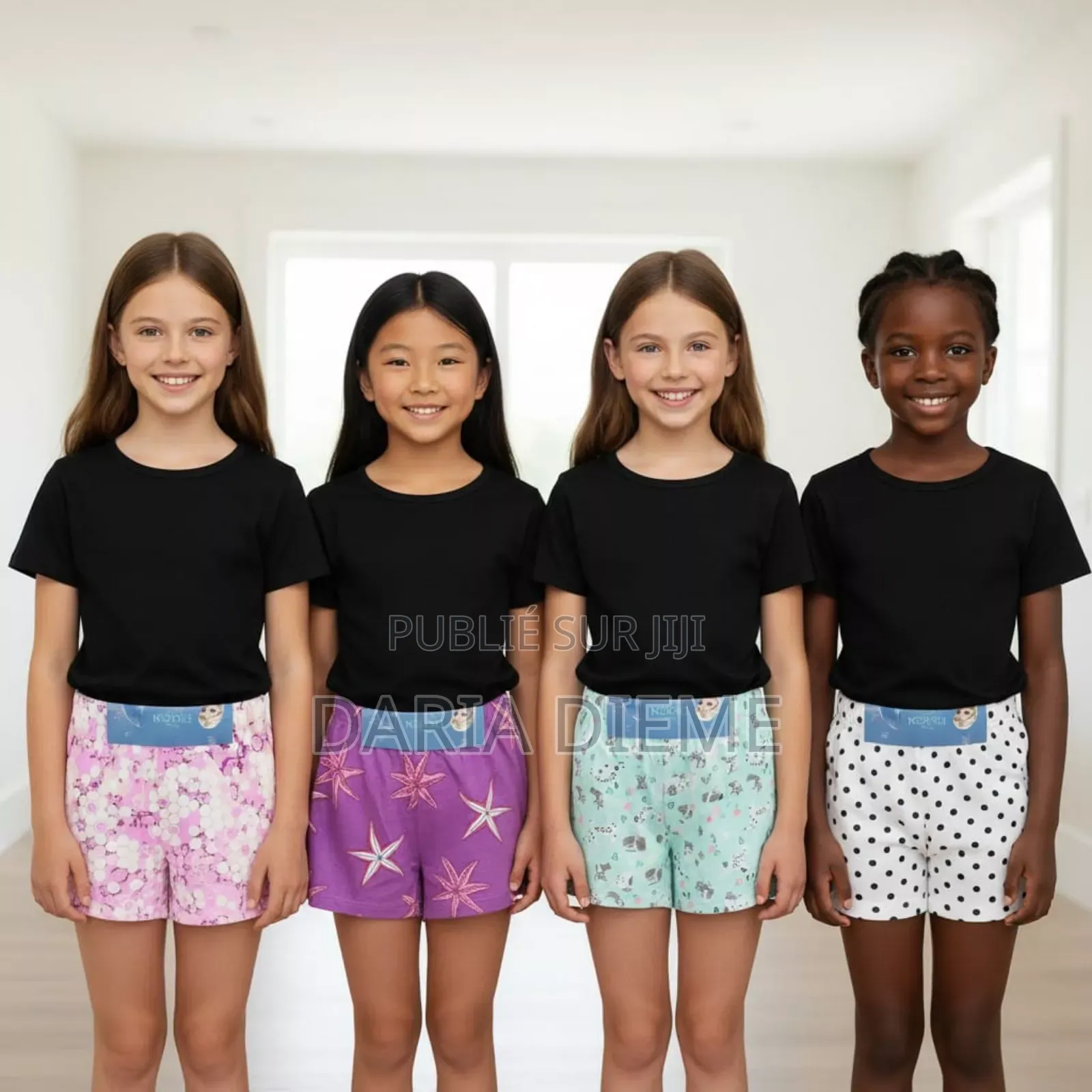 Boxers Coton Pour Enfant