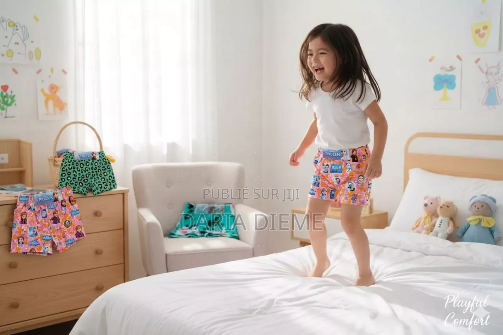 Boxers Coton Pour Enfant