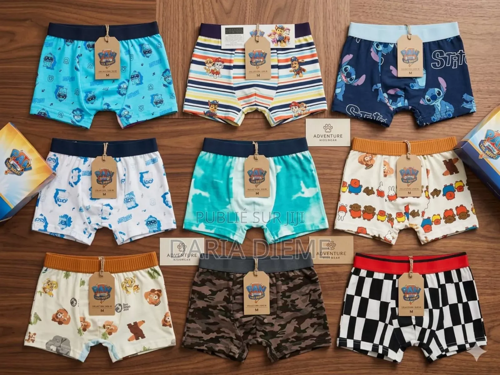 Caleçon Coton Pour Enfant