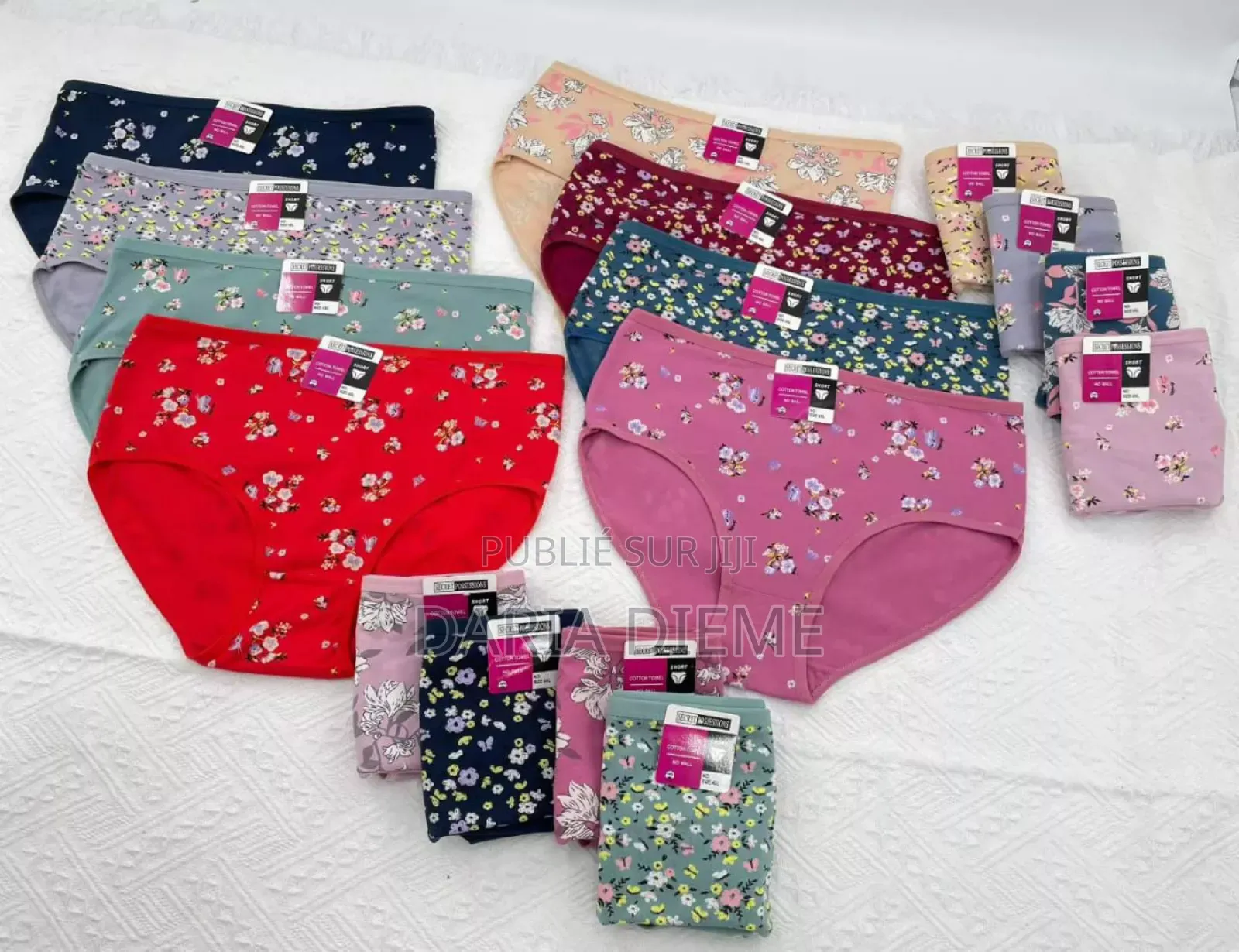 Slip Fleurette Coton