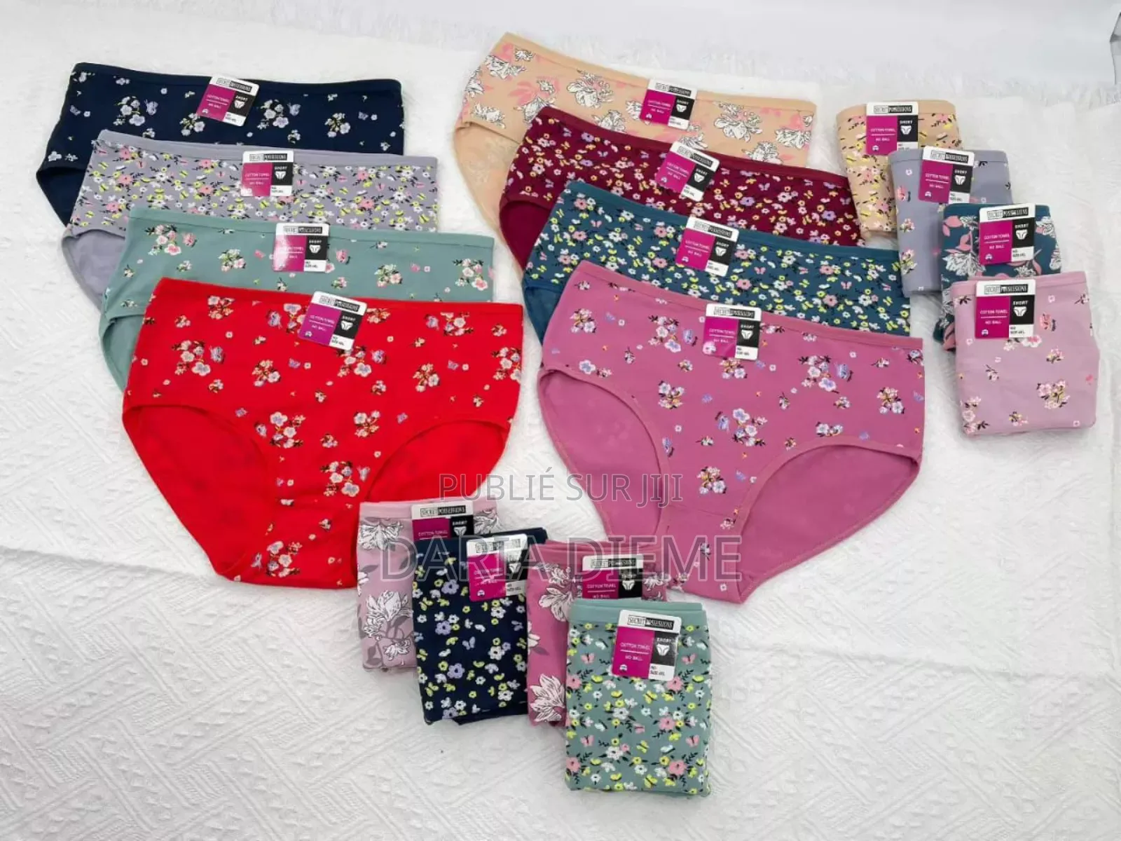 Slip Fleurette Coton