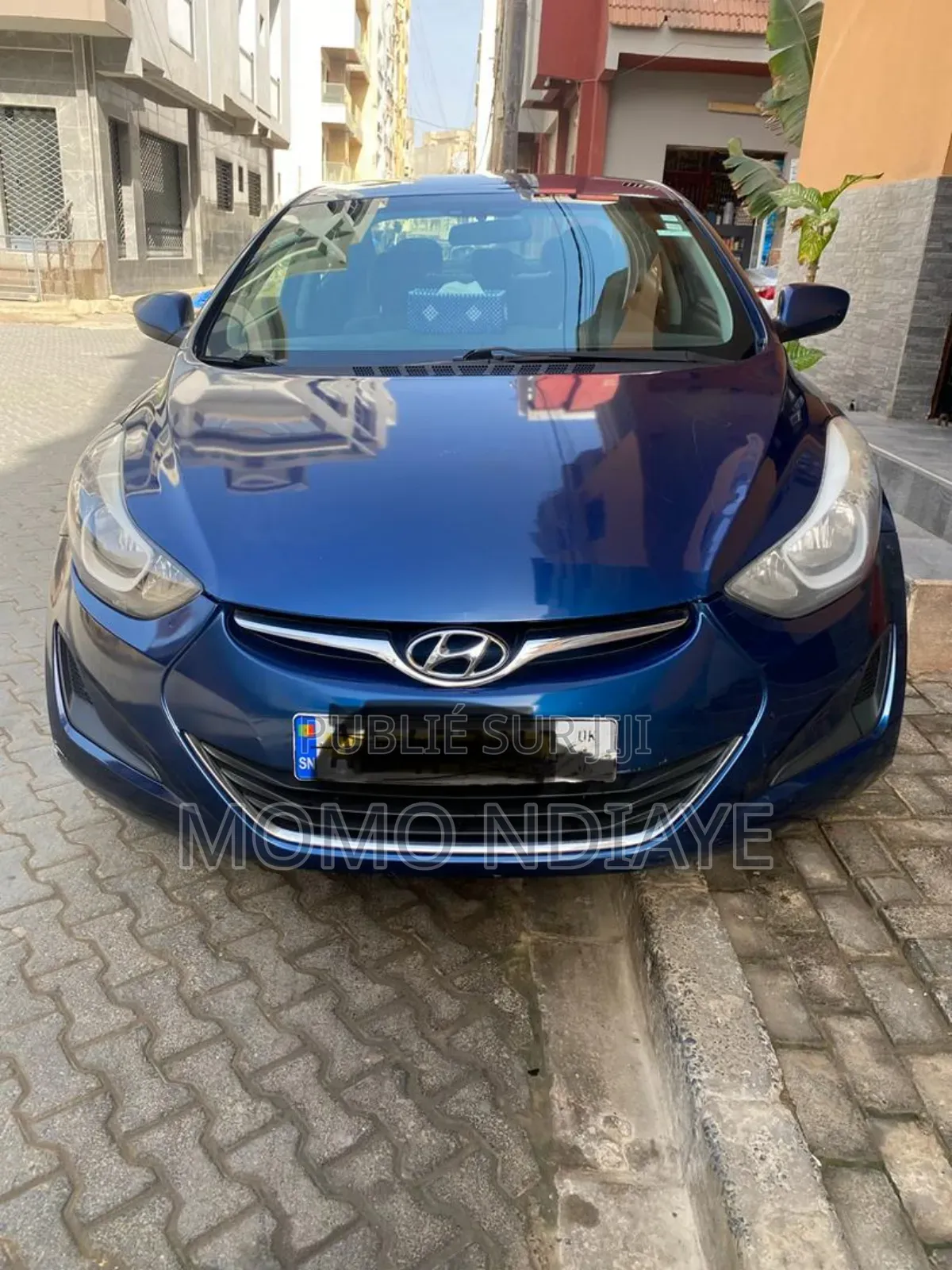 Hyundai Elantra 2016 Bleu
