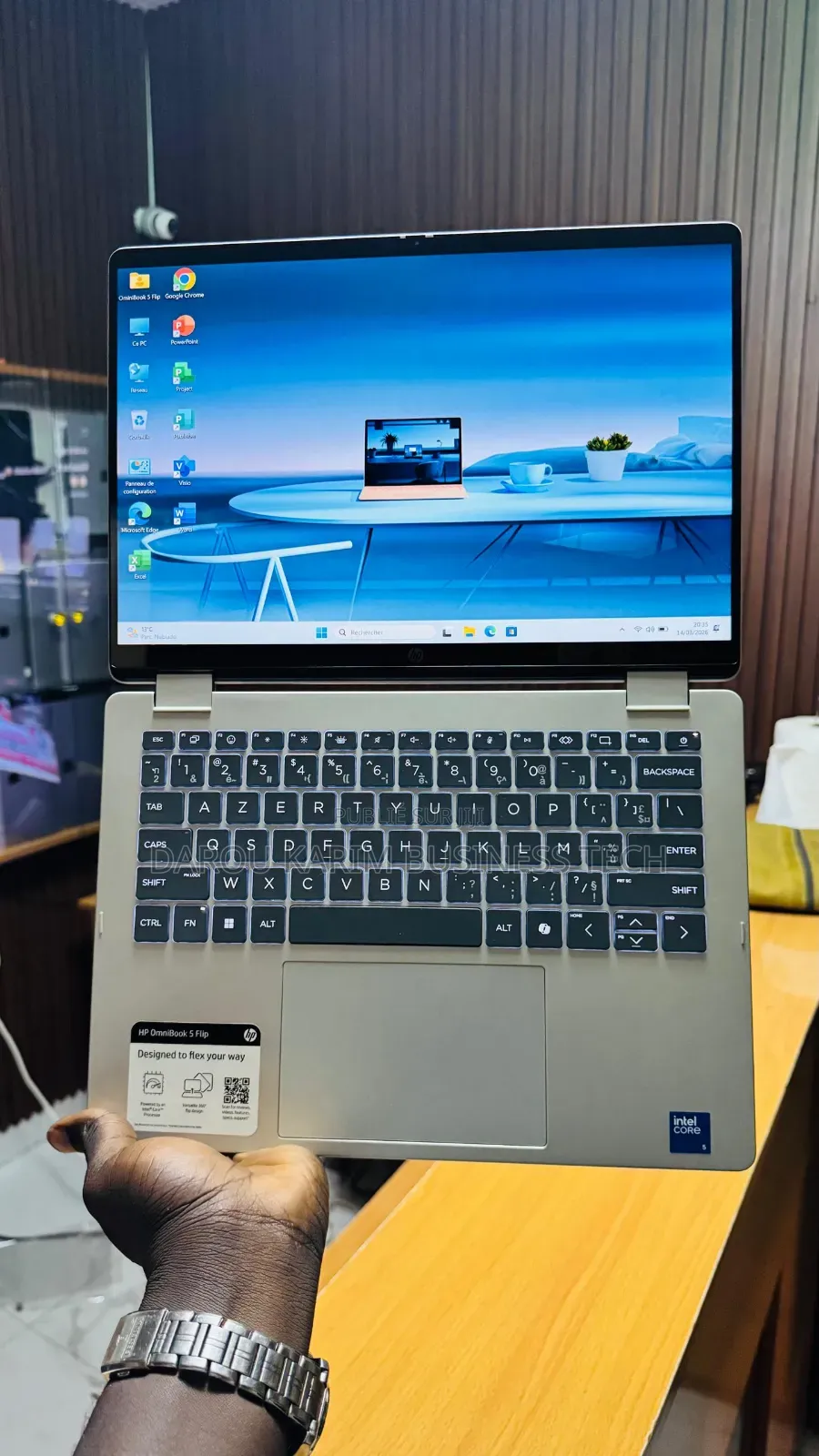 Nouveau HP OmniBook 5 Flip 8GB Intel Core Ultra 5 SSD 512GB