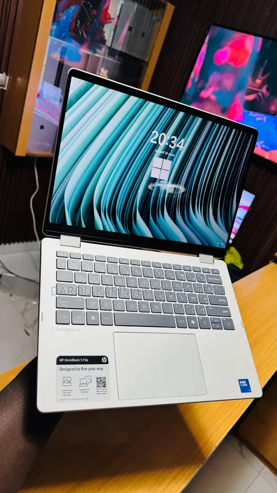 Nouveau HP OmniBook 5 Flip 8GB Intel Core Ultra 5 SSD 512GB