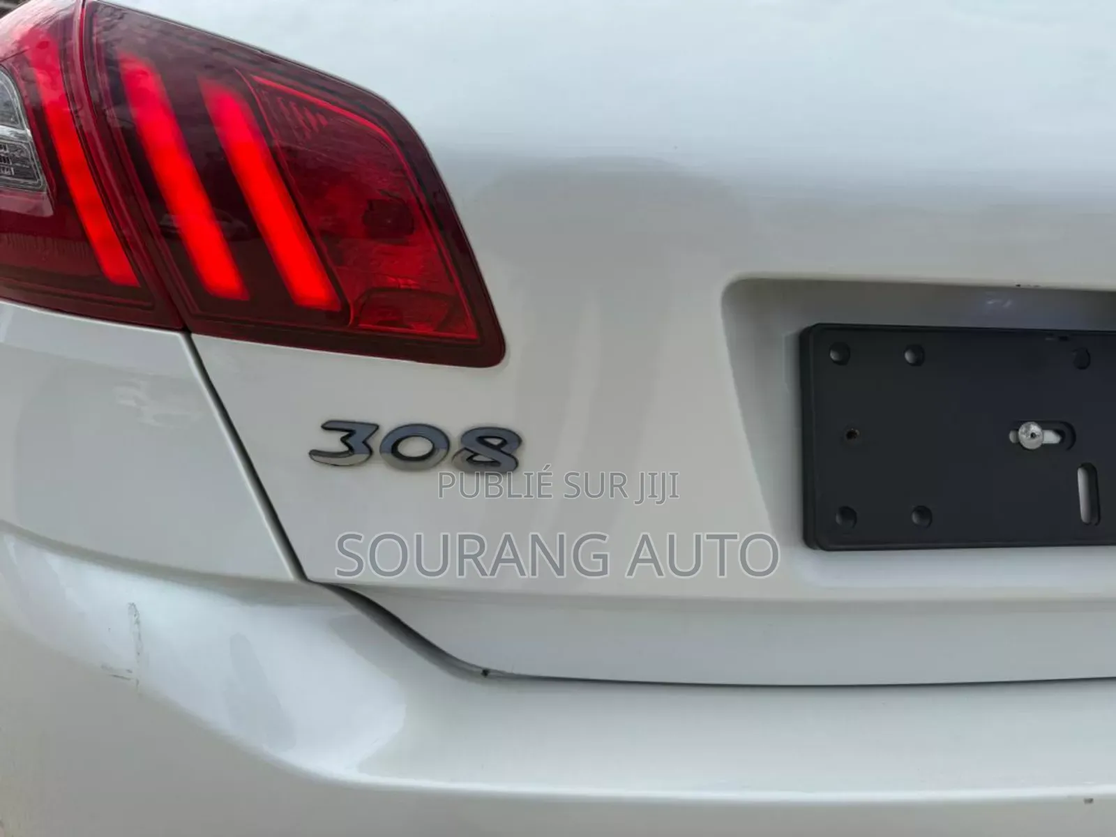 Peugeot 308 2016 Blanc