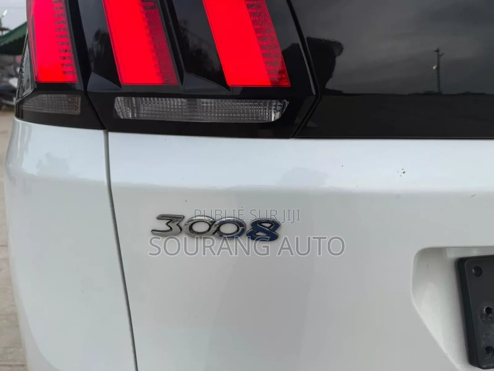 Peugeot 3008 2018 Blanc