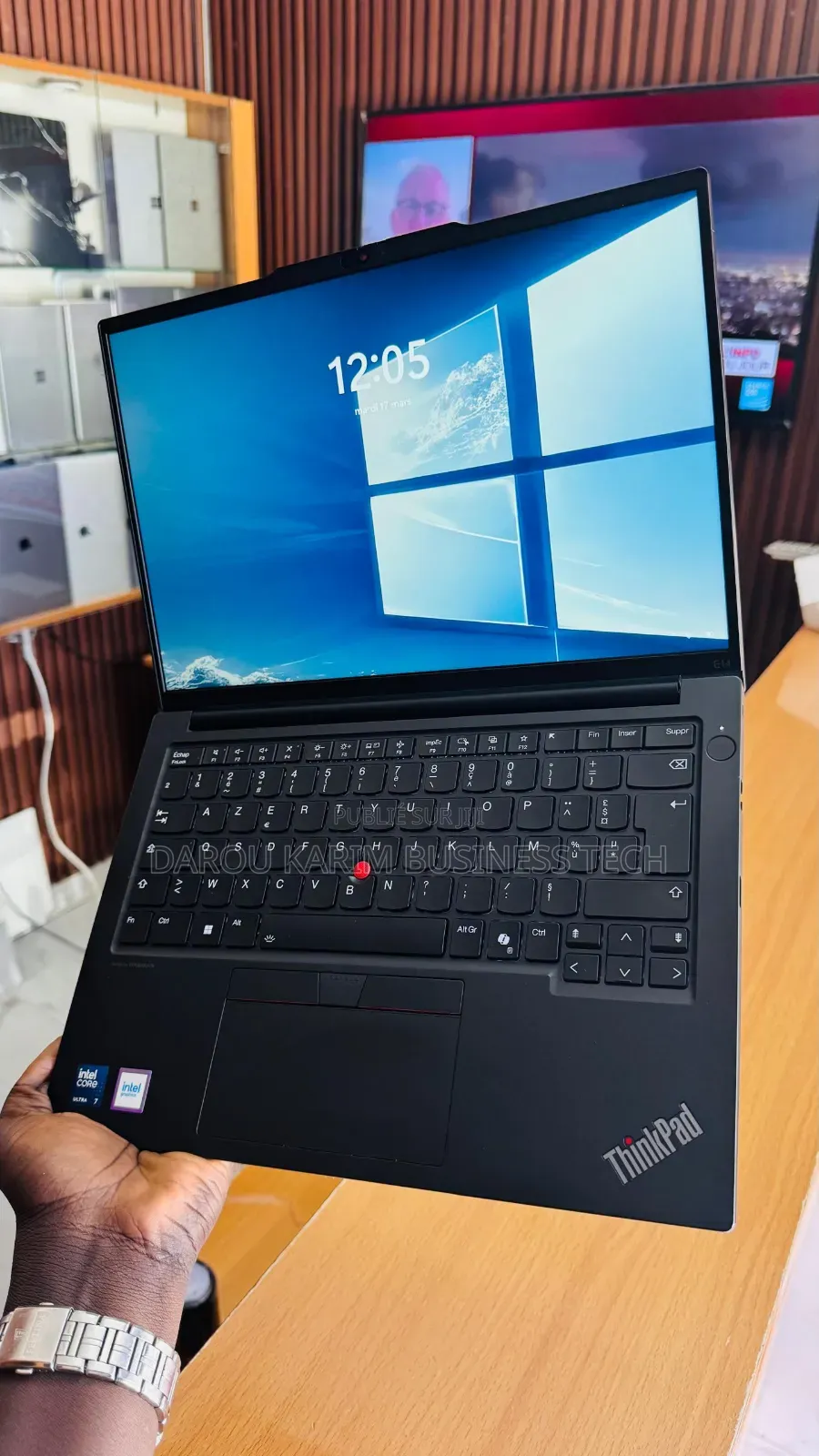 Nouveau Lenovo ThinkPad E14 Gen 6 16GB Intel Core Ultra 7 SSD 512GB