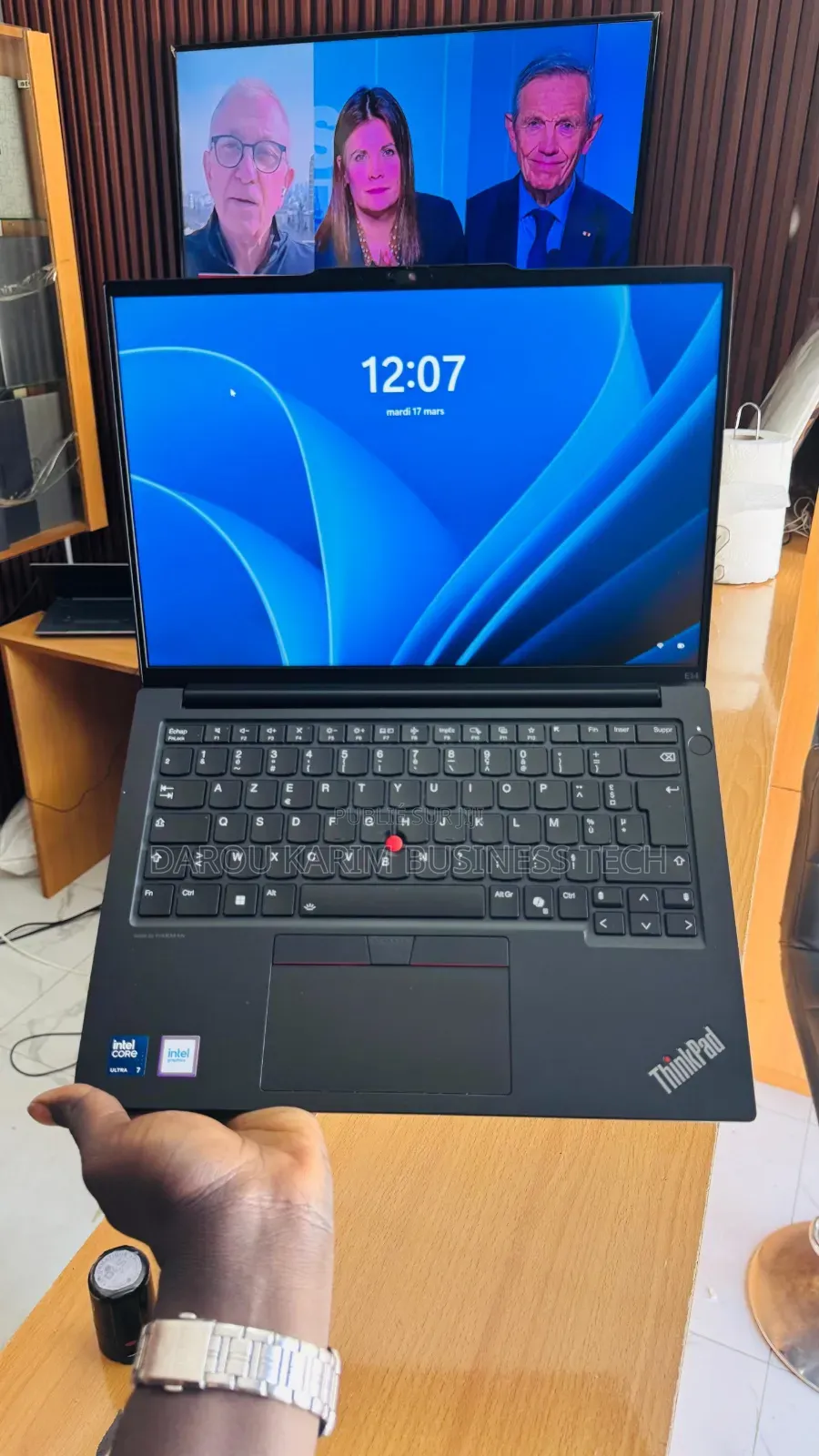 Nouveau Lenovo ThinkPad E14 Gen 6 16GB Intel Core Ultra 7 SSD 512GB