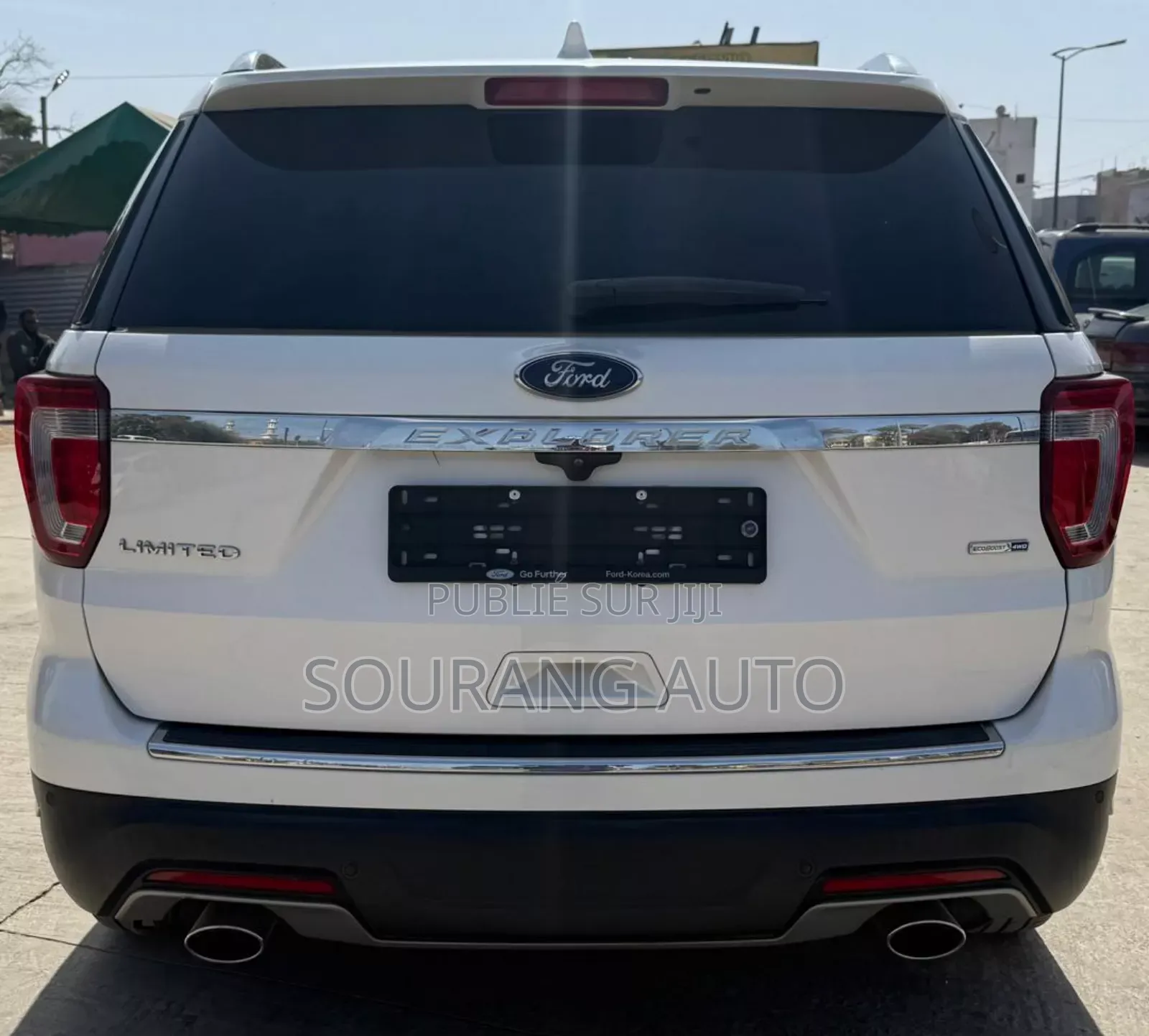 Ford Explorer Limited FWD 2018 Blanc
