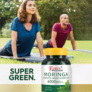 Moringa 6000mg – Superfood Naturel Énergie Bien-Être | 180 Gélules