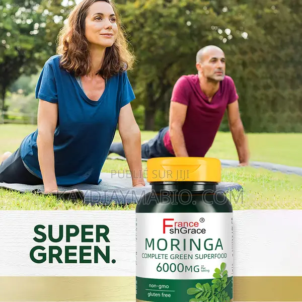 Moringa 6000mg – Superfood Naturel Énergie Bien-Être | 180 Gélules