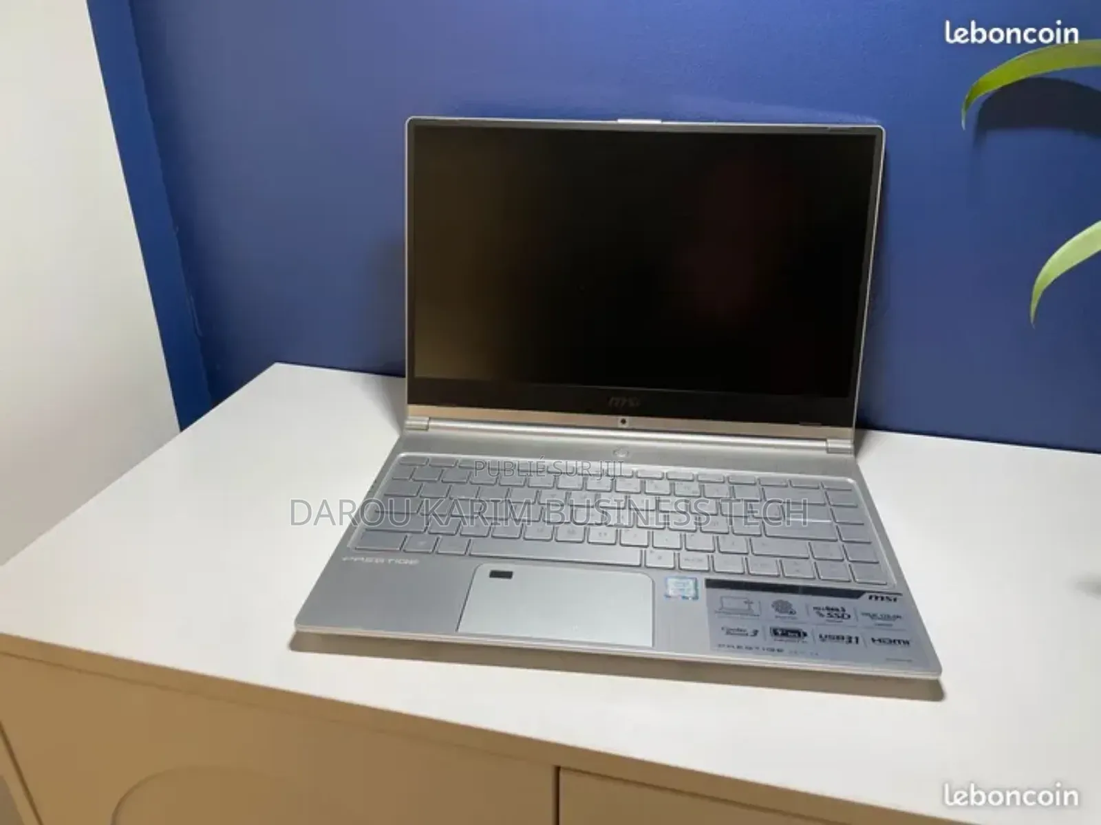 Nouveau MSI PX60 Prestige 16GB Intel Core i7 SSD 512GB