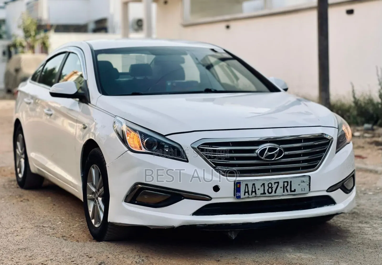Hyundai Sonata 2015 Blanc