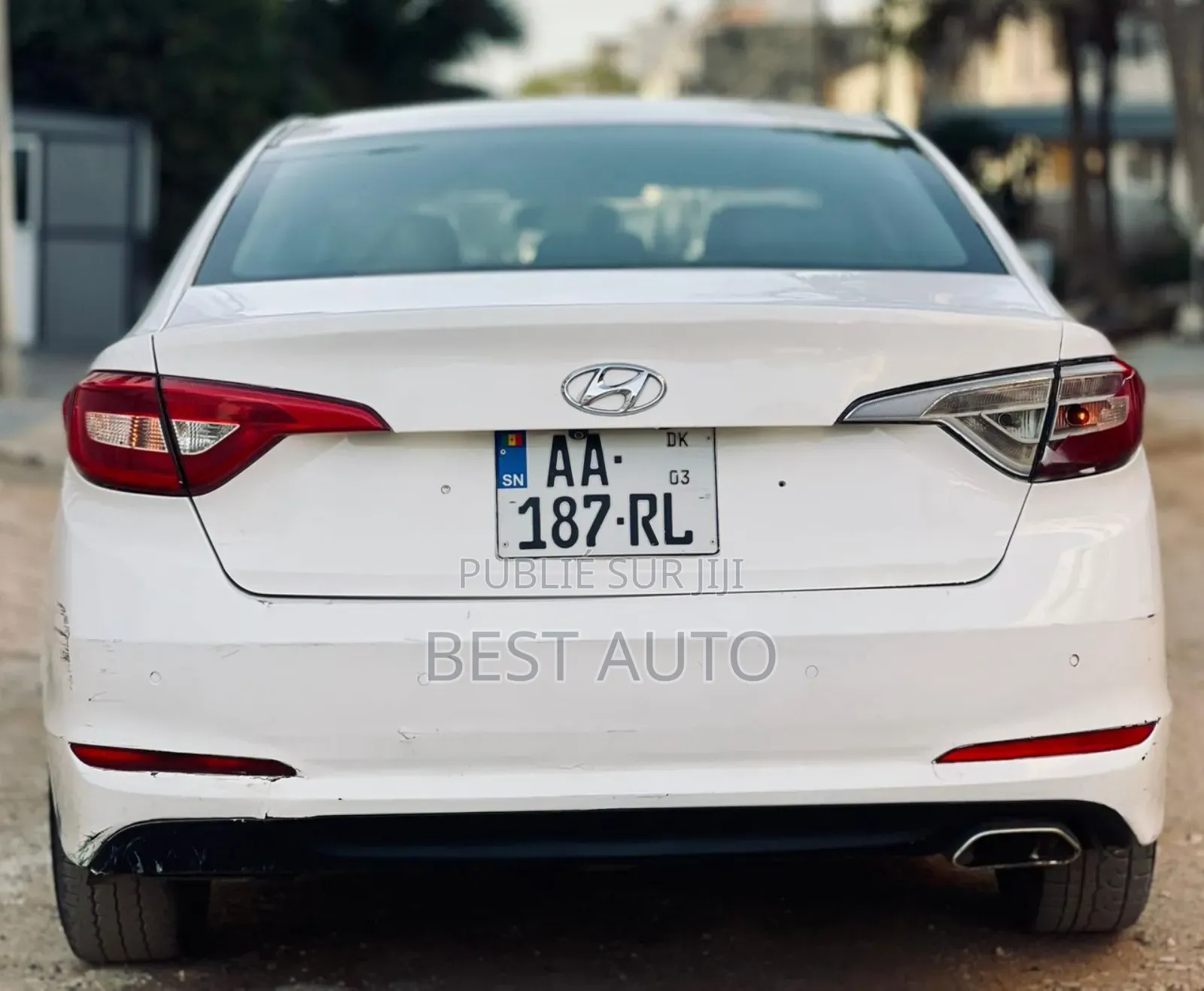 Hyundai Sonata 2015 Blanc