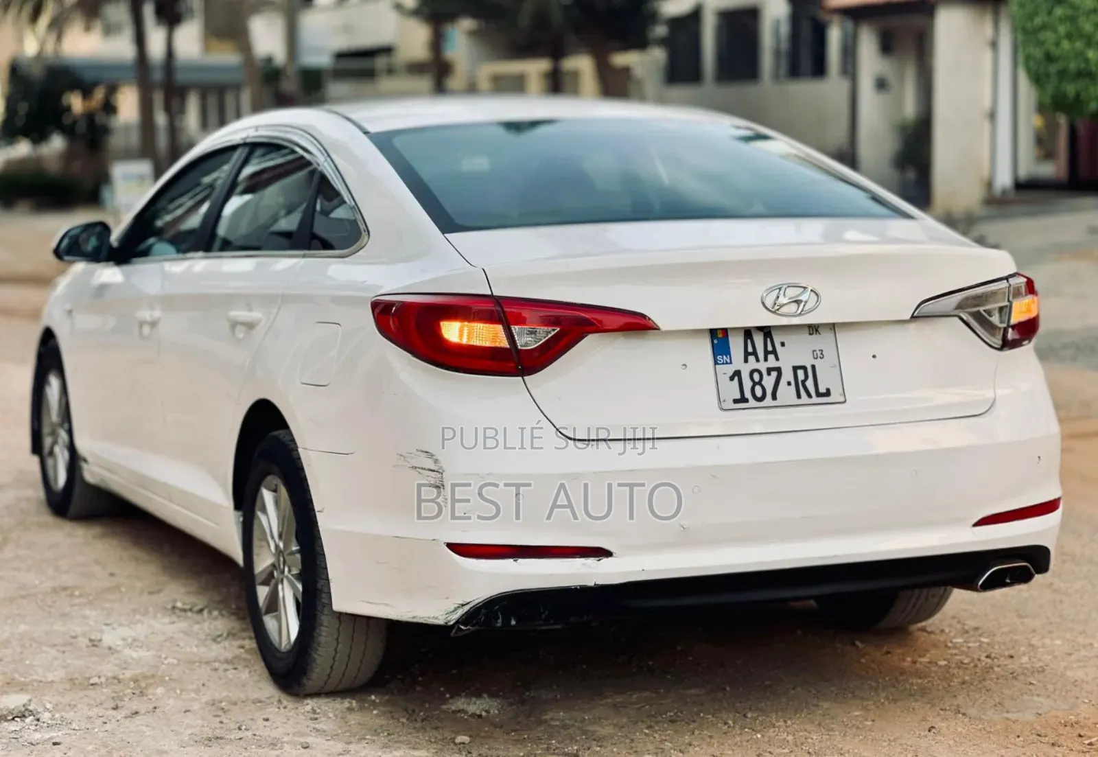 Hyundai Sonata 2015 Blanc