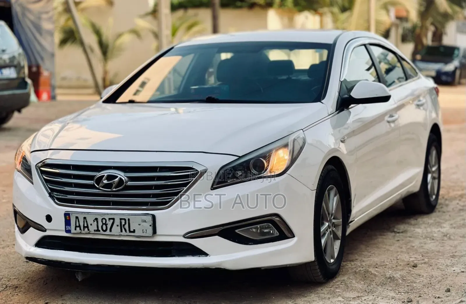 Hyundai Sonata 2015 Blanc