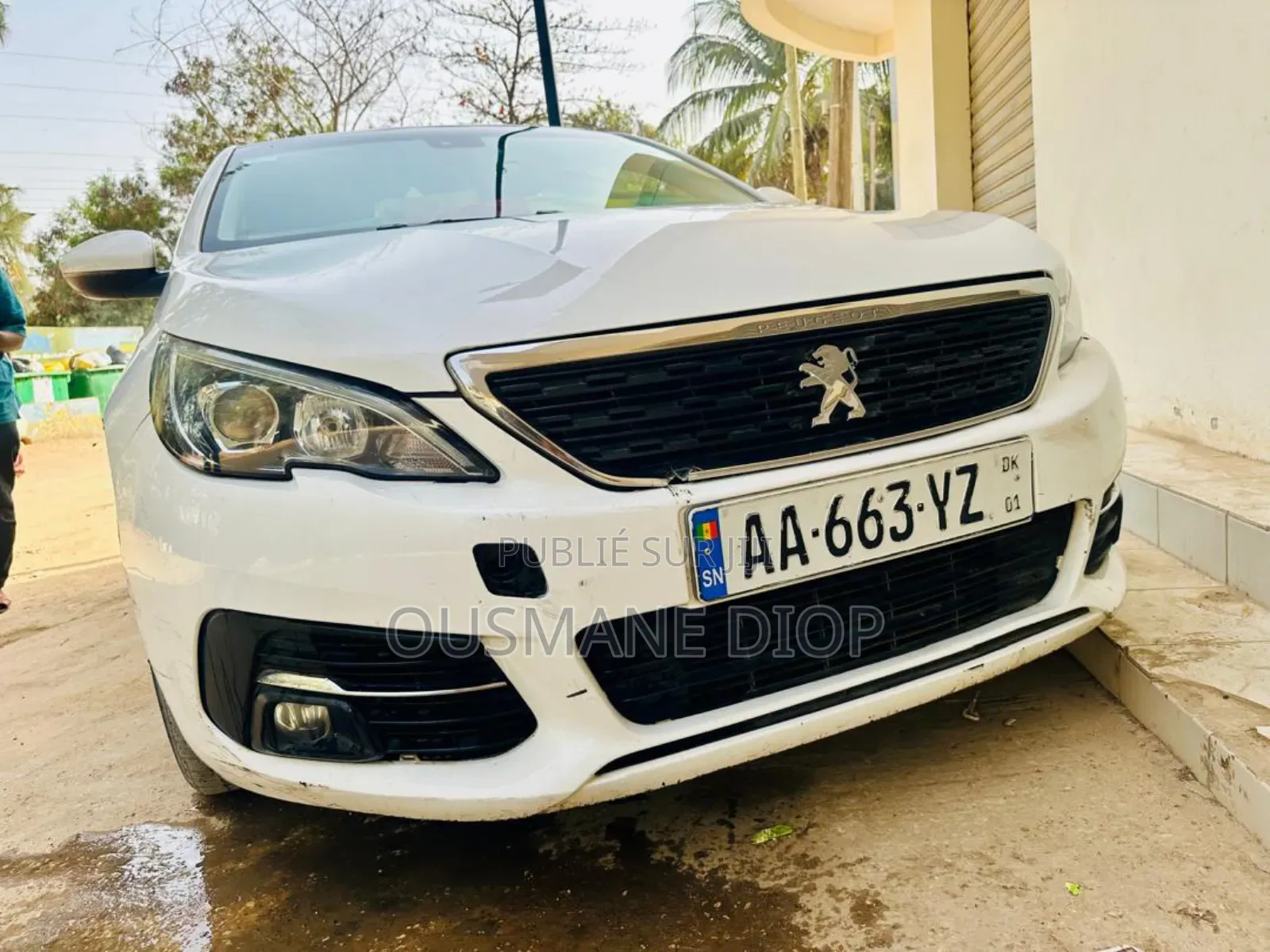 Peugeot 308 2020 Blanc