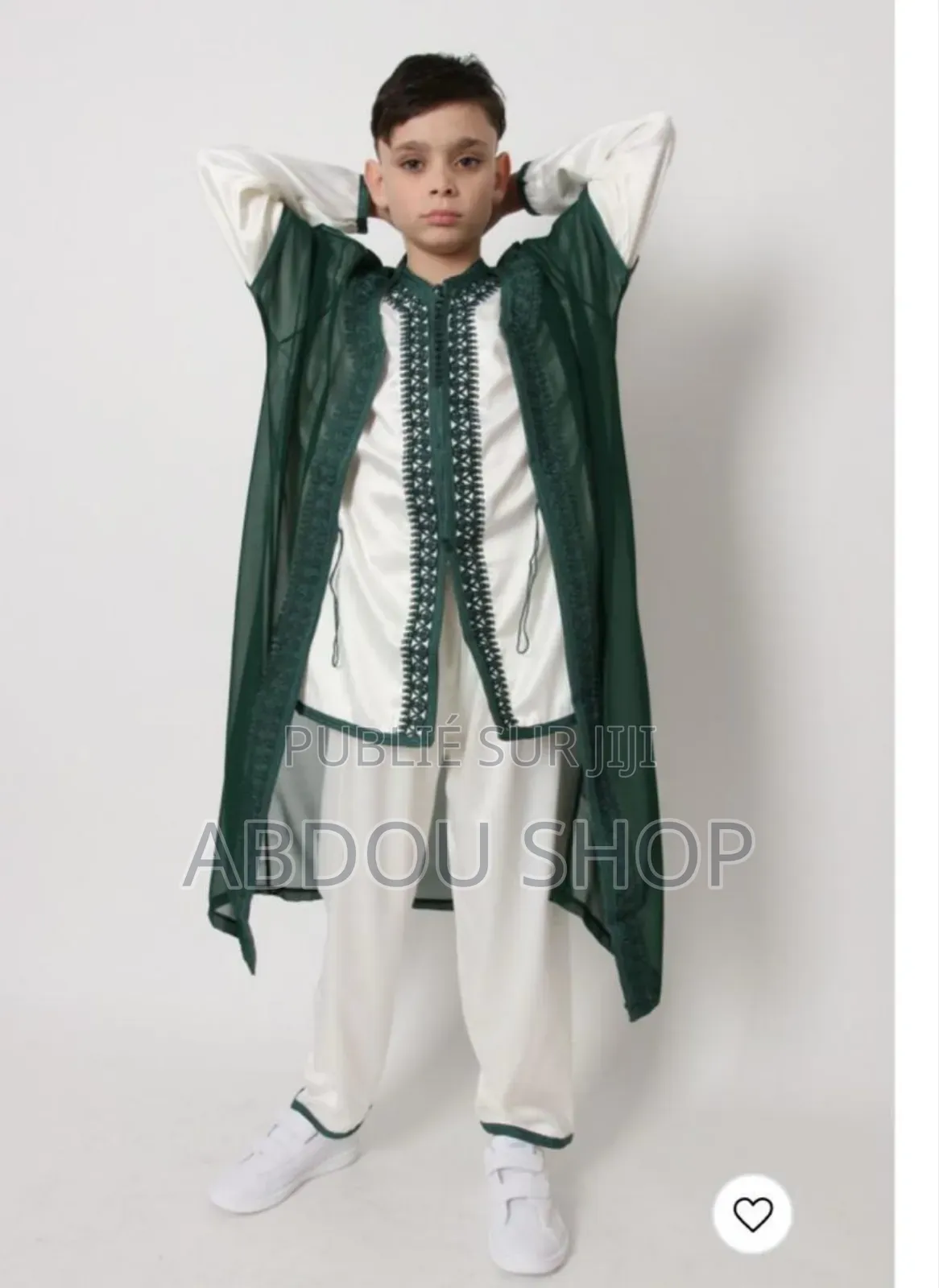 Abaya Pour Enfants 3 Pièces Disponible