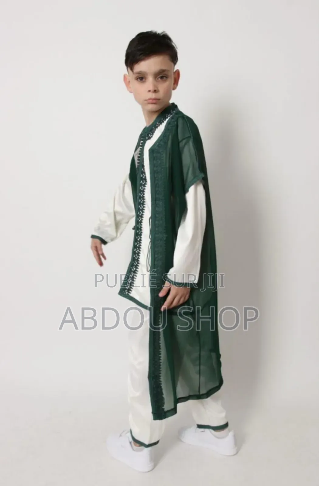 Abaya Pour Enfants 3 Pièces Disponible