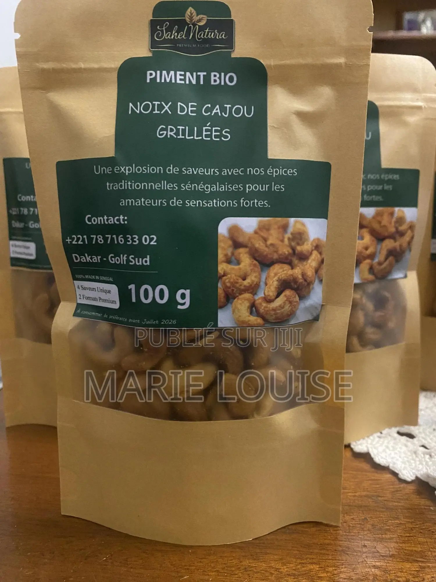 Noix De Cajou Made in Sénégal, Plusieurs Saveurs Disponibles