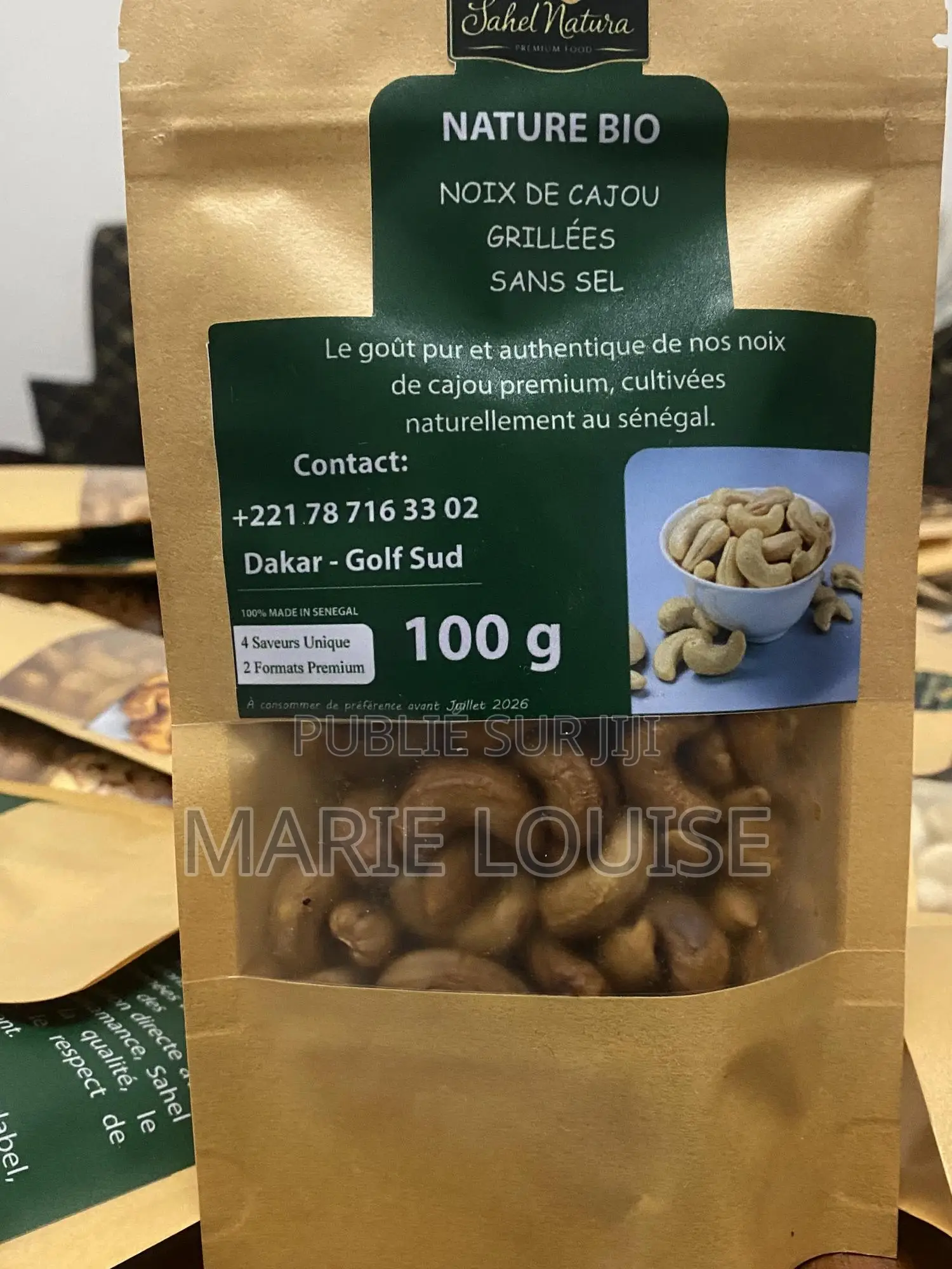 Noix De Cajou Made in Sénégal, Plusieurs Saveurs Disponibles