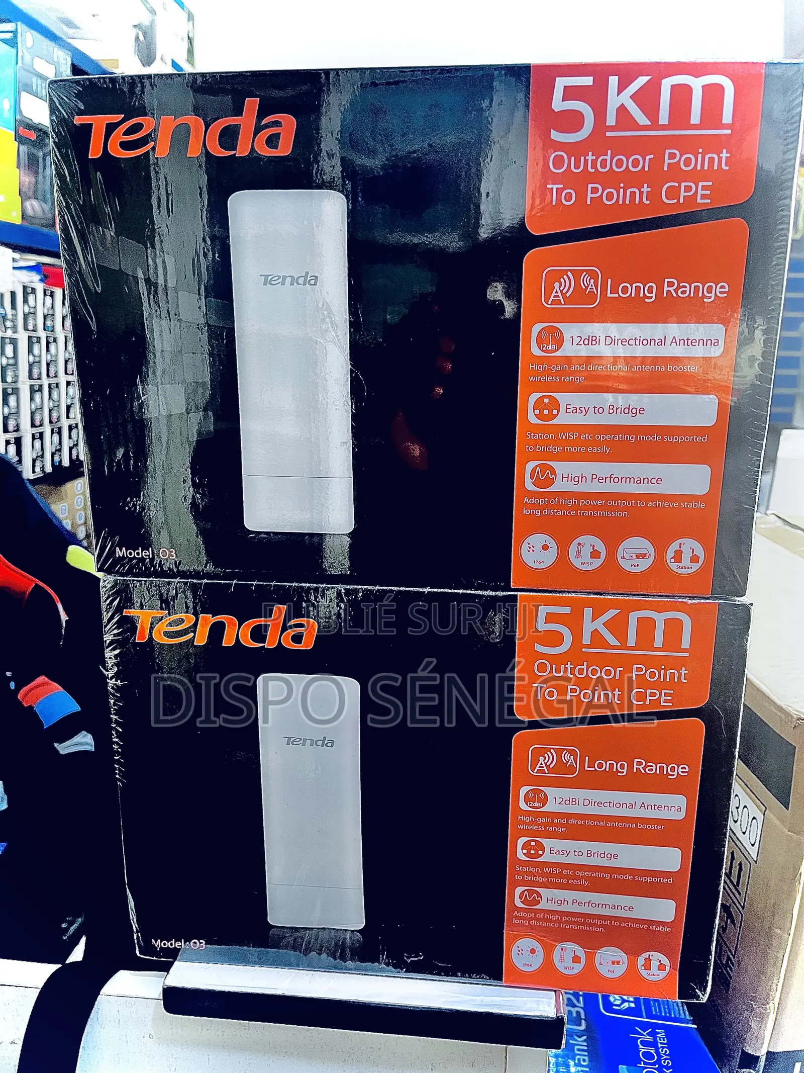 Tenda O3 - Point À Point Extérieur 5km