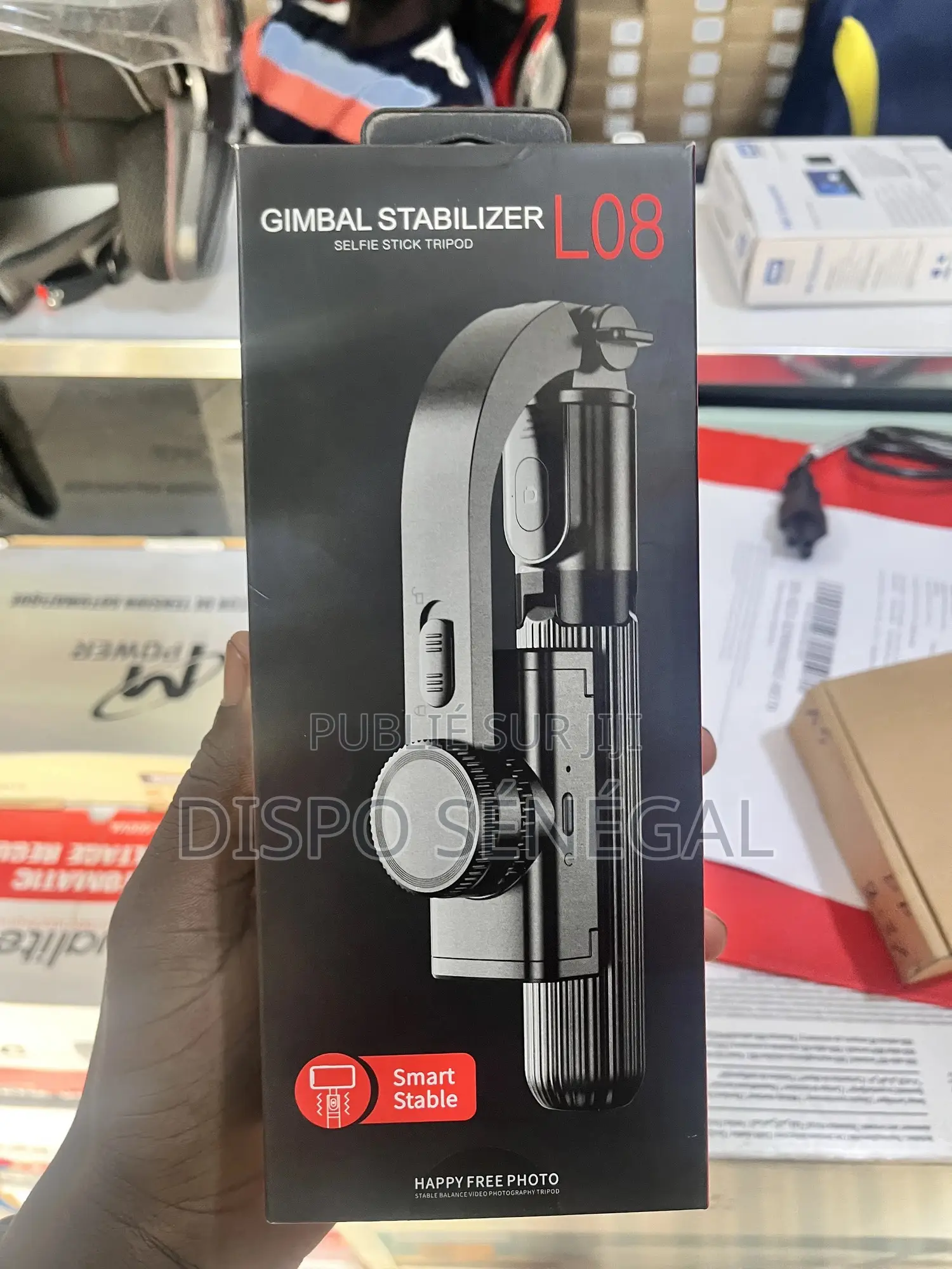 Stabilisateur Gimbal L08 (3-en-1)