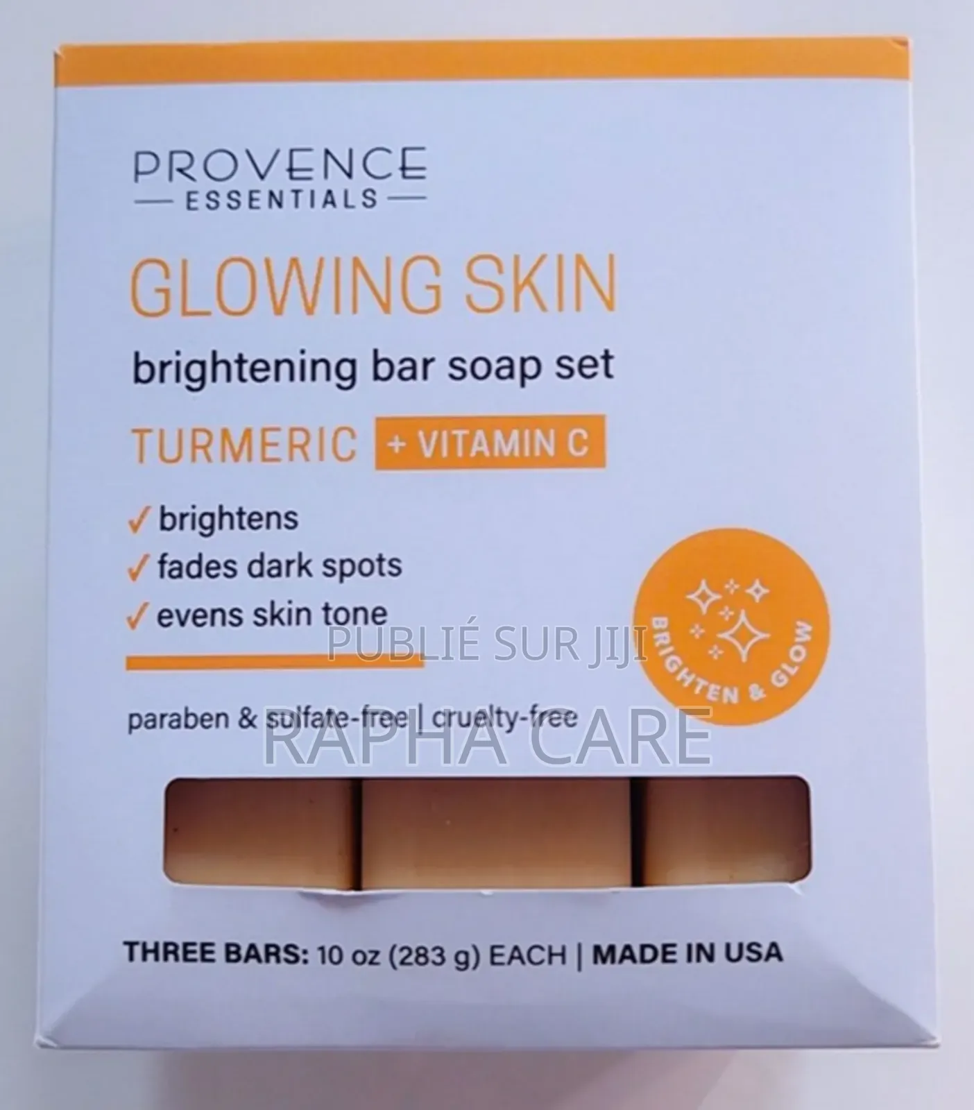 Savons Éclaircissants, Infusés Au Curcuma Et À La Vitamine C