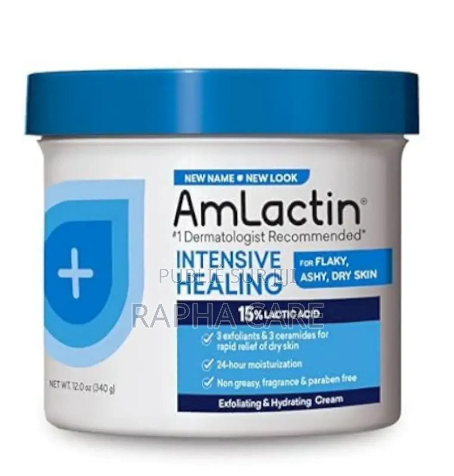 Crème Hydratante Et Exfoliante Amlactin Intensive Healing 340g, 226g
