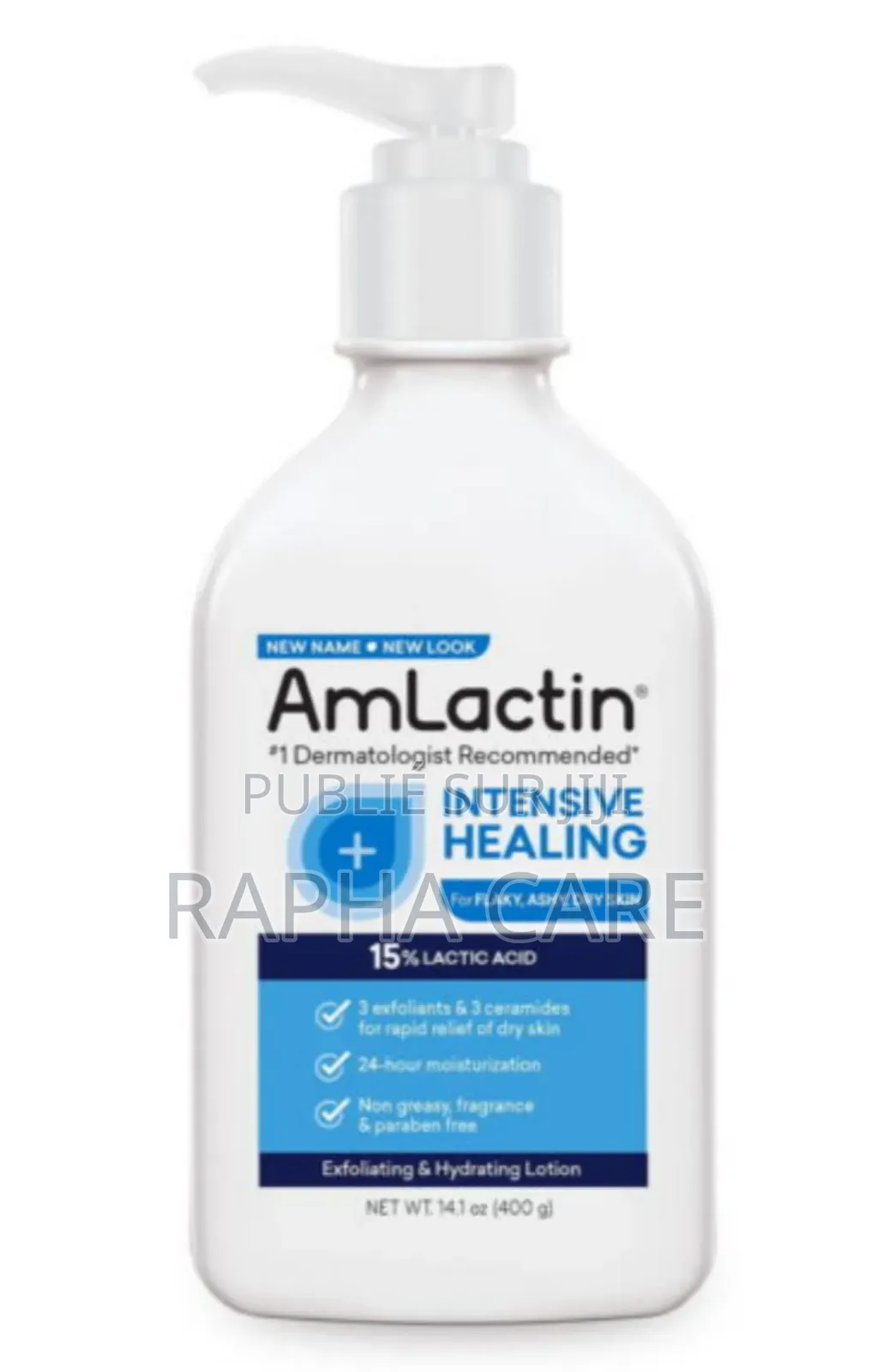 Crème Hydratante Et Exfoliante Amlactin Intensive Healing 340g, 226g