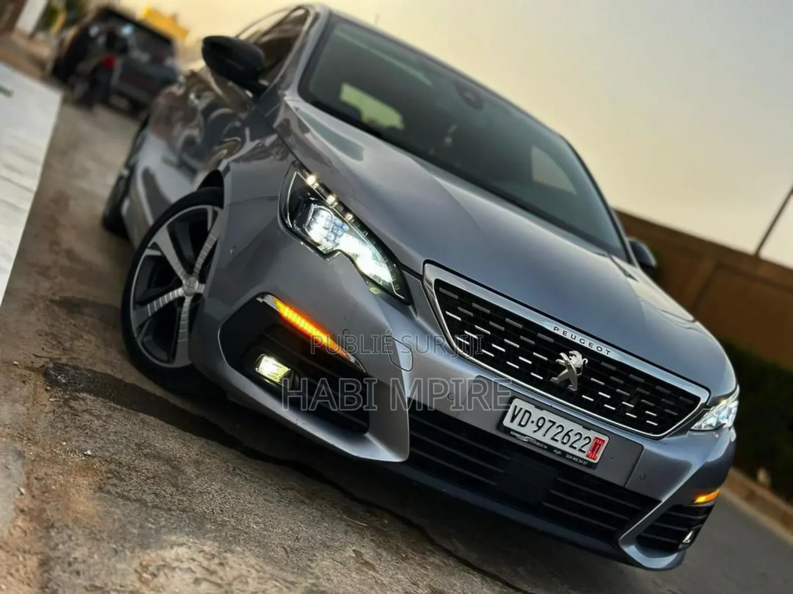 Peugeot 308 2017 Gris