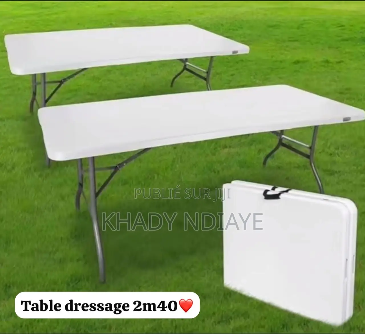Table De Dressage 2m40 Pliante