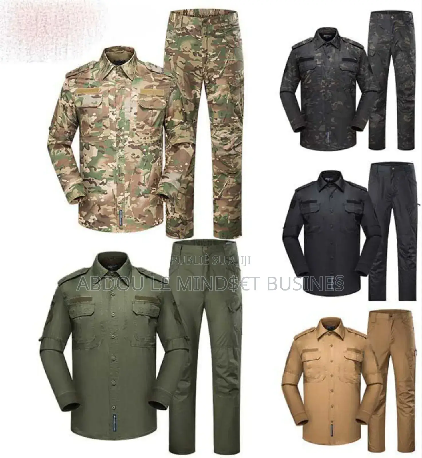 Ensemble Tenue De Travail Léger Disponible