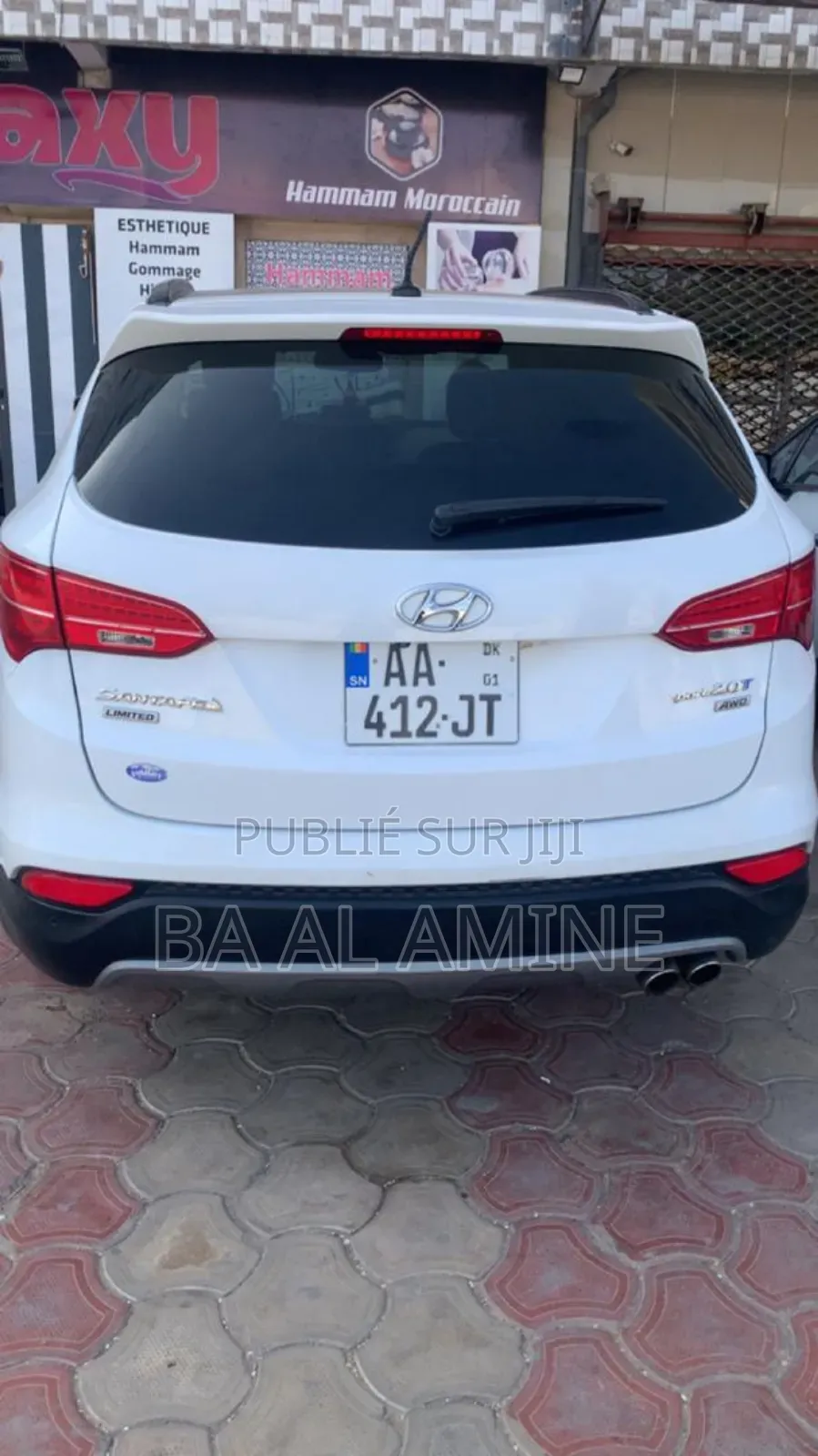 Hyundai Santa Fe Limited AWD 2016 Blanc