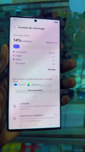 Nouveau Samsung Galaxy S22 Ultra 5G 128 GB Bleu