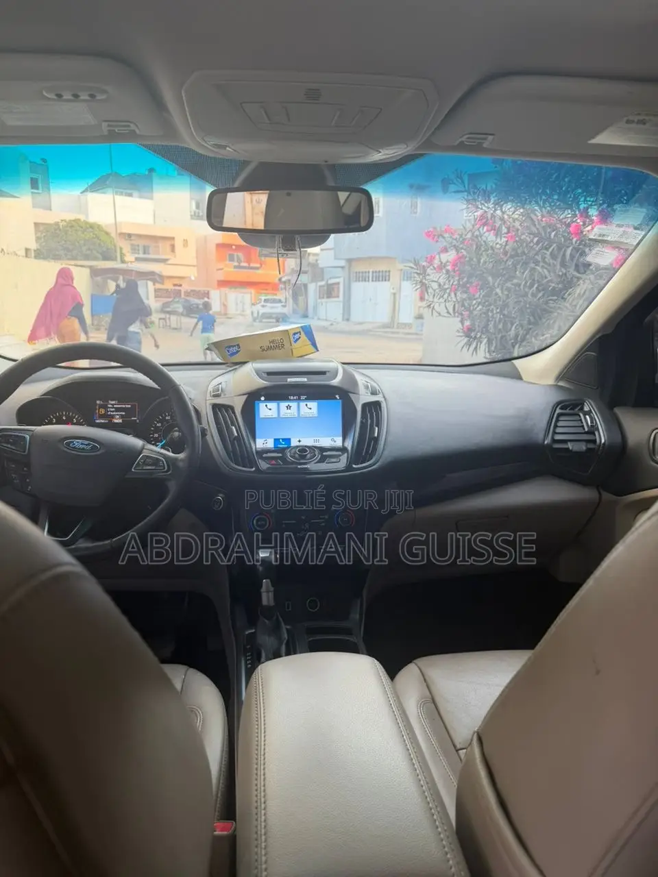 Ford Escape Titanium 4x4 2017 Blanc