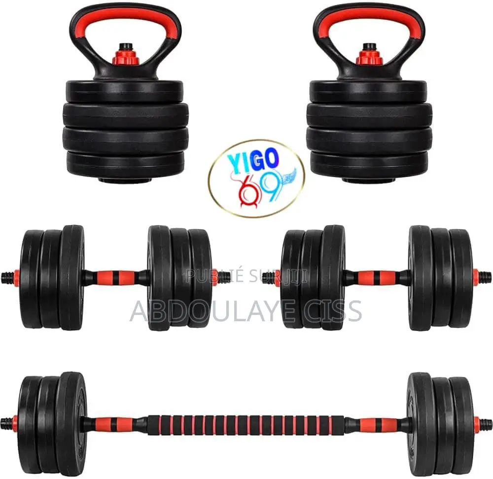 Ensemble D’Haltères Réglables