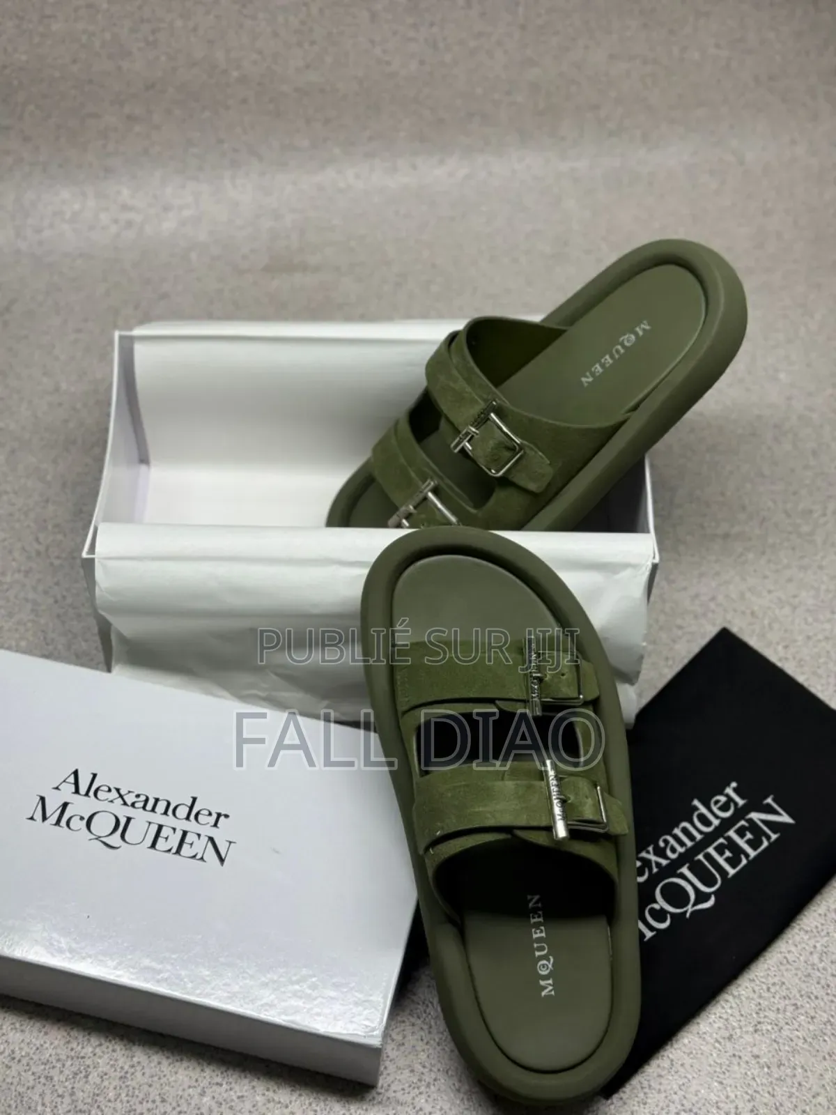 Sandale Alexander McQueen Authentique Disponible