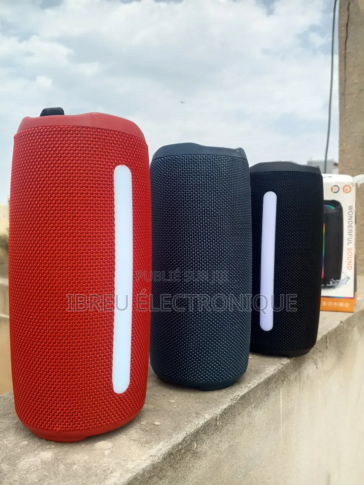 B36 Enceinte Bluetooth Led – Son Puissant Ambiance Garantie !