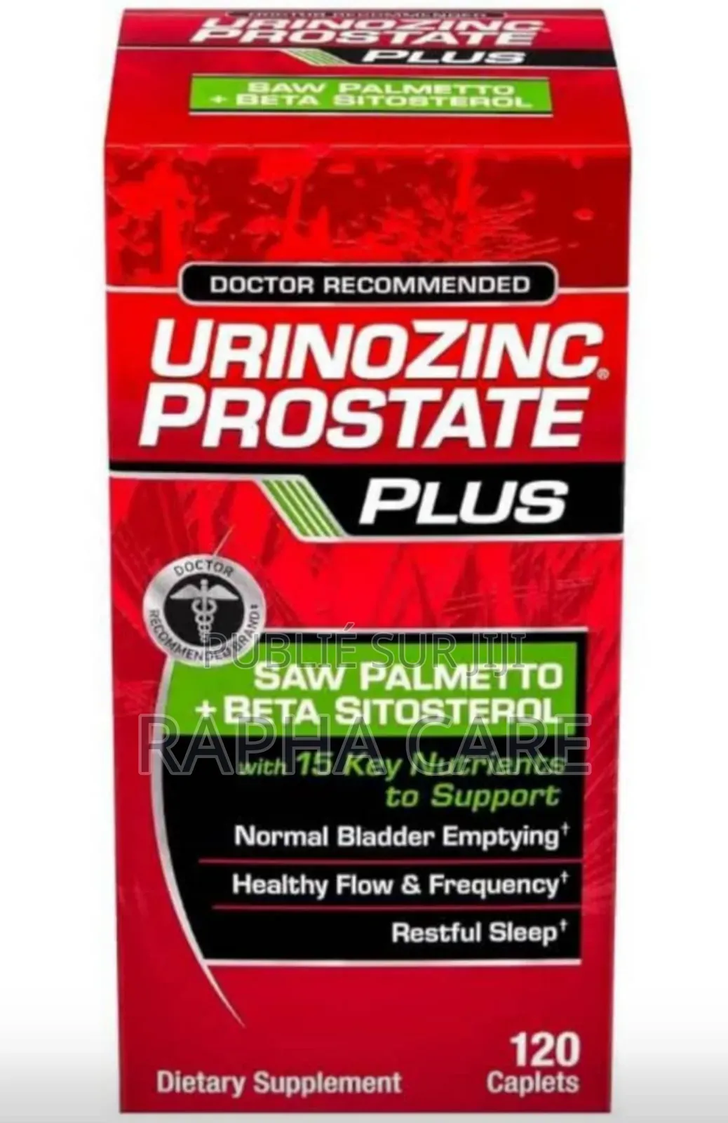 Urinozinc Prostate Plus, Pour La Santé De La Prostate