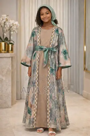 Abaya Enfants 3ans A 15ans