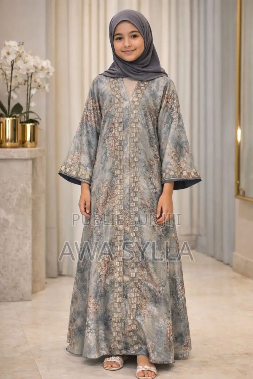 Abaya Enfants 3ans A 15ans