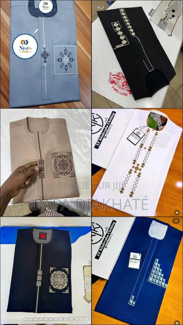 Tenus Africaine Homme