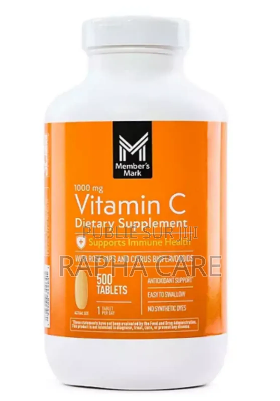 Vitamine C (1000 Mg), Pour Soutenir Le Système Immunitaire Et Le Teint