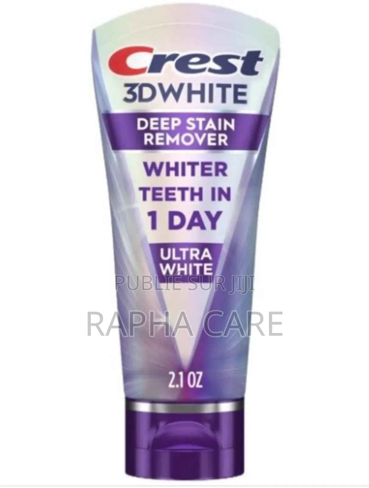 Dentifrice Crest 3d, Blanchit Les Dents, Élimine Les Taches Profondes.