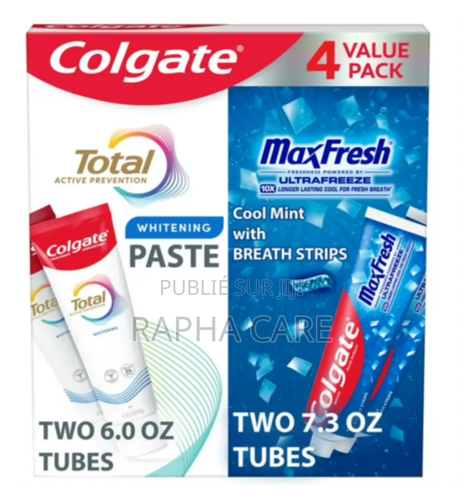 Dentifrice Crest 3d, Blanchit Les Dents, Élimine Les Taches Profondes.