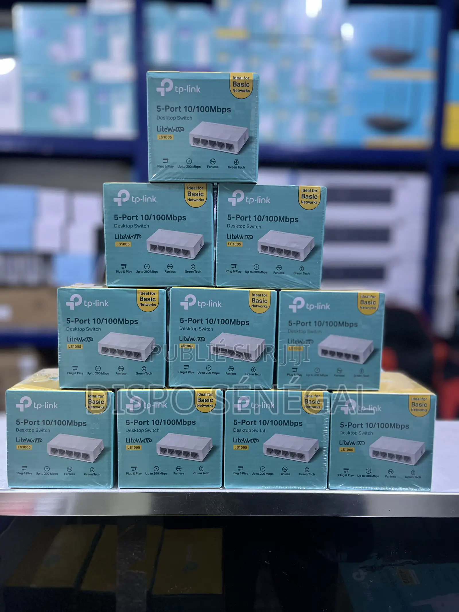 Switch 5 Ports 10/100 (Éco) Ls1005