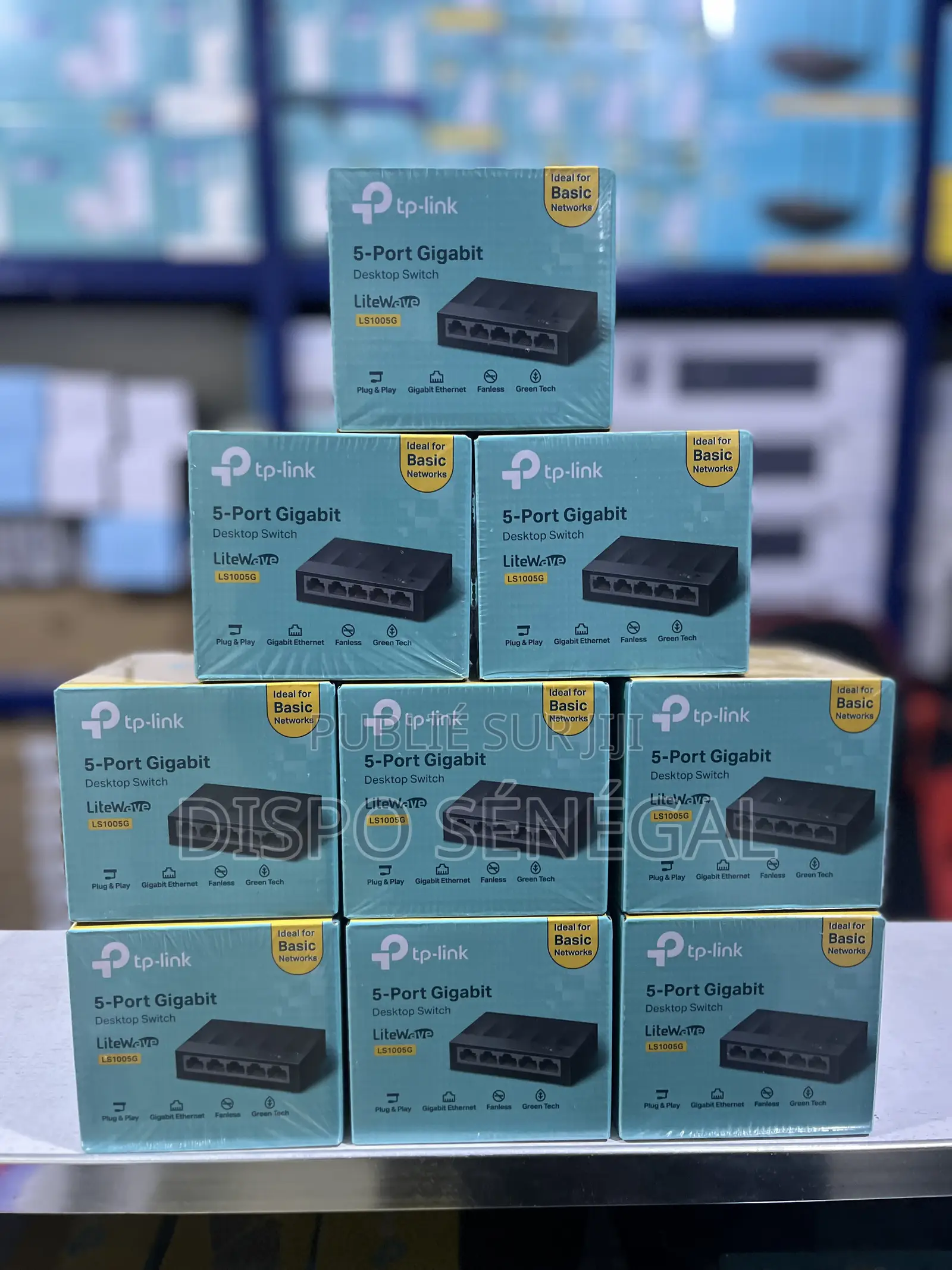 Switch 5 Ports Gigabit (Discret) Ls1005g