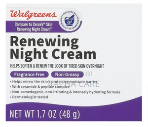 Crème Nuit Riche en Céramides Et Peptides Pour Une Peau Jeune Et Douce