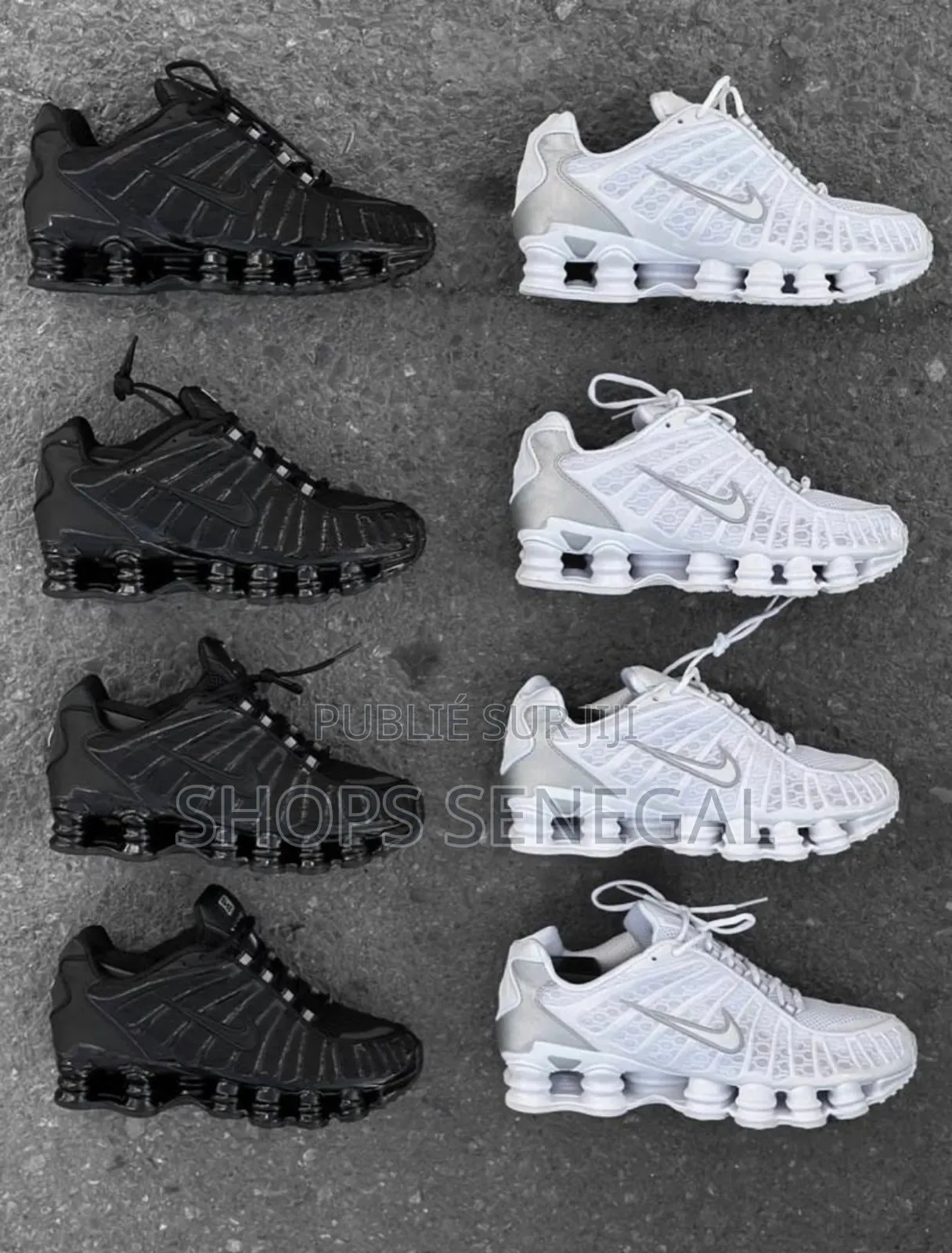 Nike Shox Élégance Urbaine